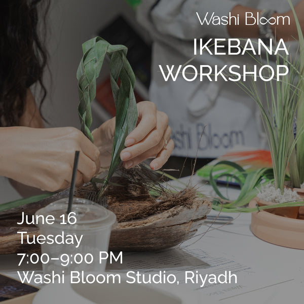Ikebana Workshop - June 16