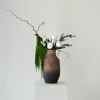 sculptural preserved floral vase Earth Bloom Washi Bloom Riyadh