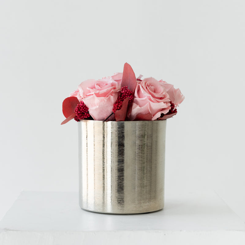 blush preserved rose box Love Softly Washi Bloom Riyadh