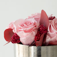 blush preserved rose box Love Softly Washi Bloom Riyadh