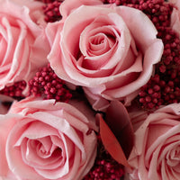 blush preserved rose box Love Softly Washi Bloom Riyadh