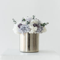 white and lavender preserved flower box Moonlit Washi Bloom Riyadh