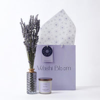 Luxury Calm & Glow arrangement by Washi Bloom