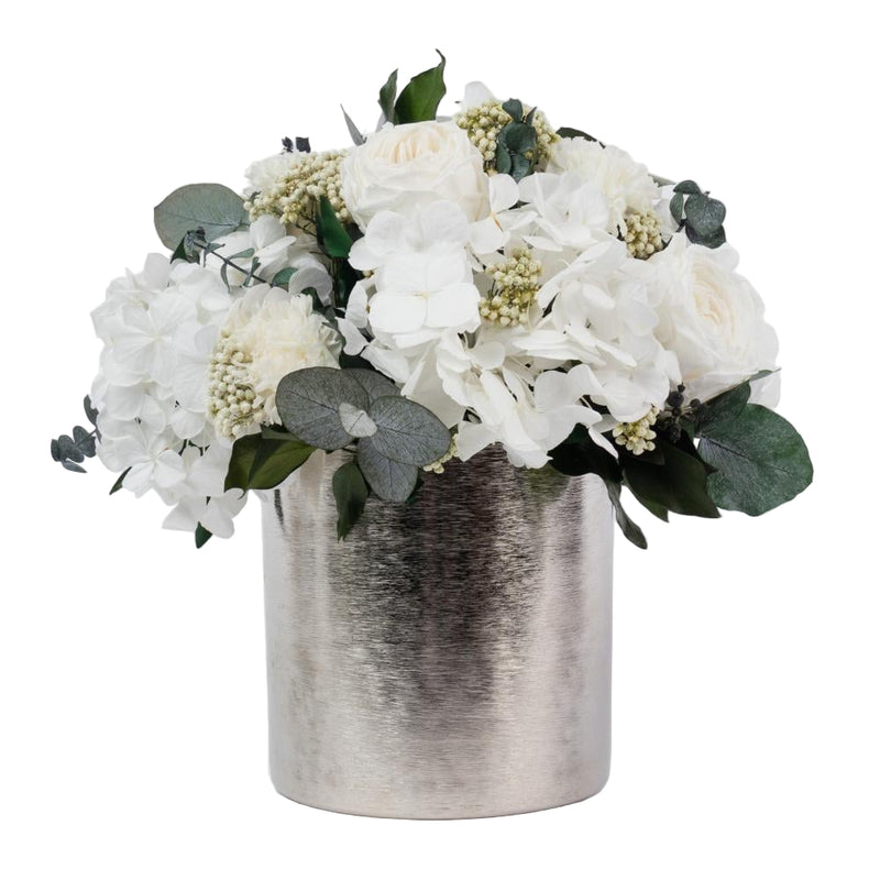 white preserved floral box Kept in Bloom Washi Bloom Riyadh