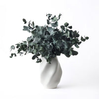 preserved eucalyptus white vase Green Still Washi Bloom Riyadh