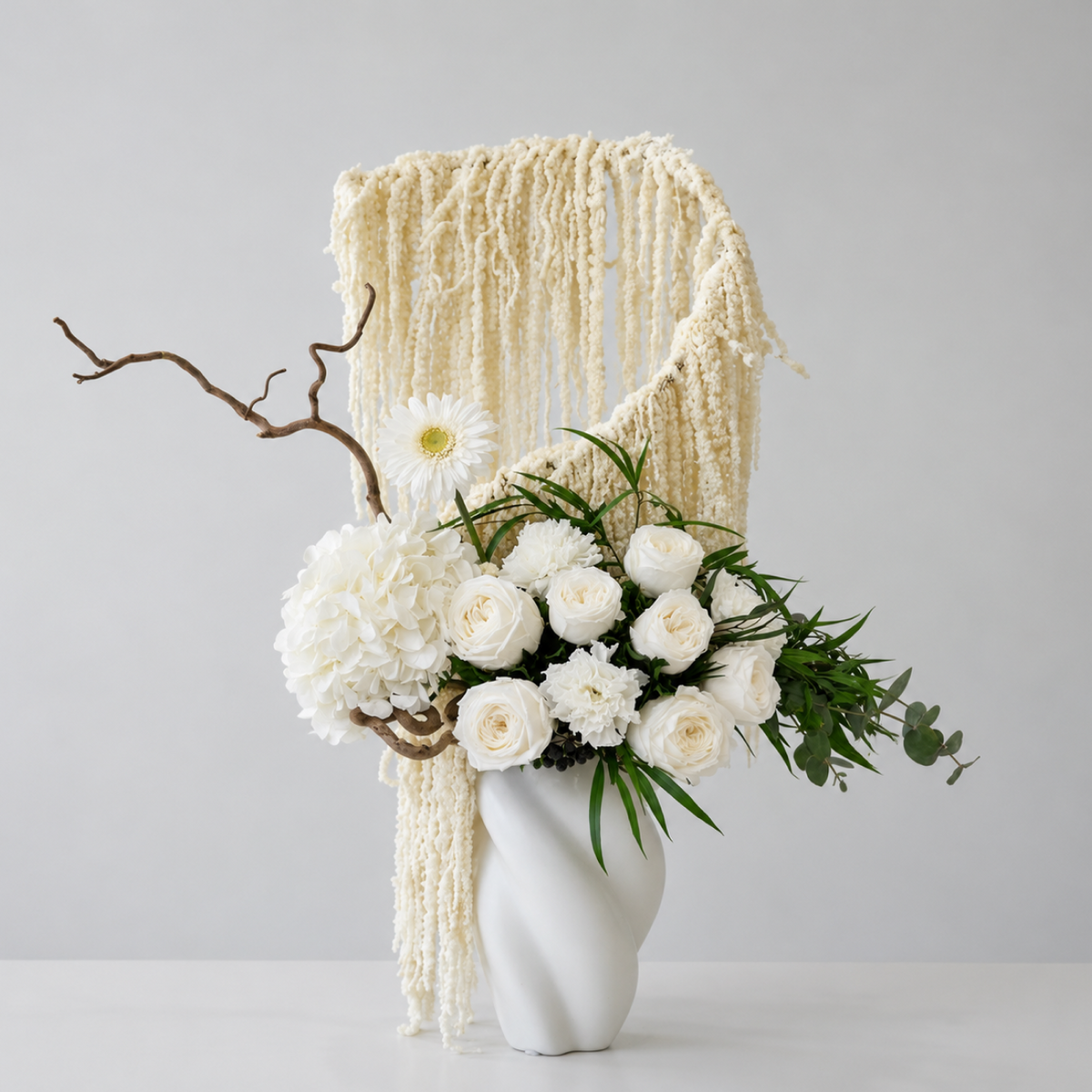 Ivory Hanging Garden