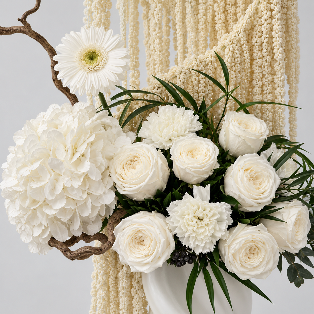 Ivory Hanging Garden