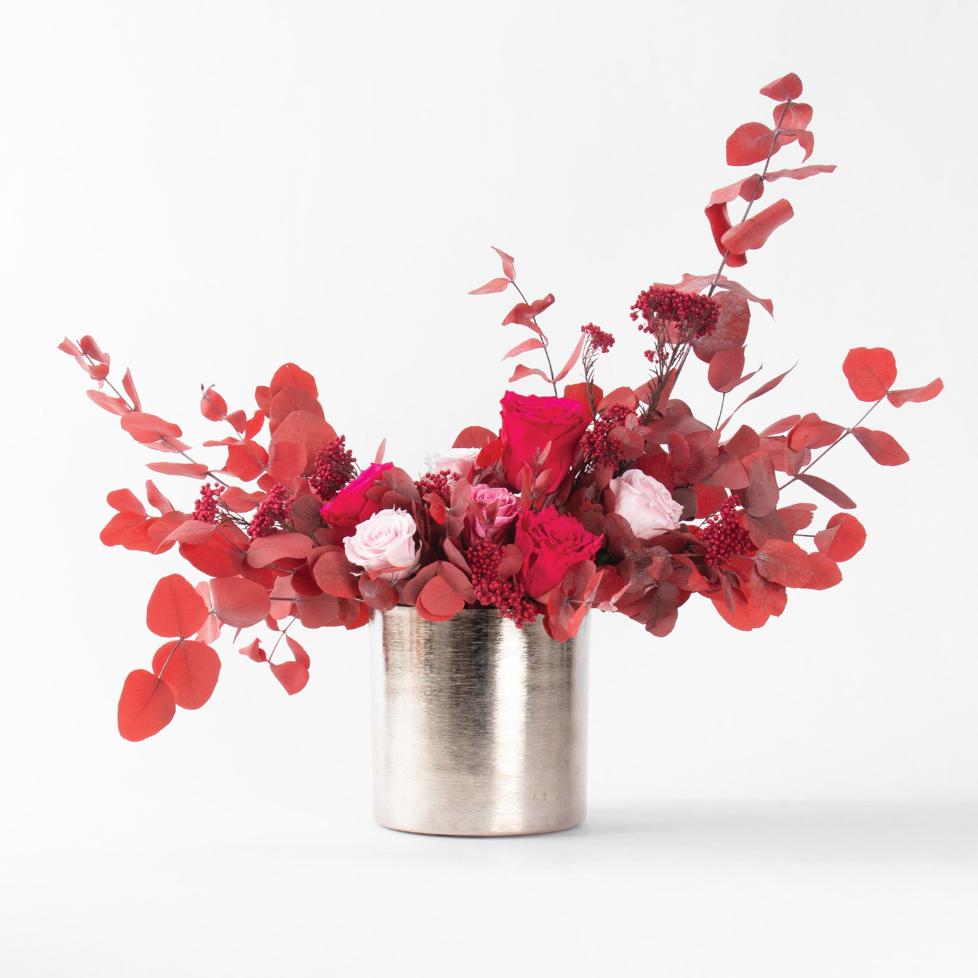 Luxury Rosé Symphony arrangement by Washi Bloom