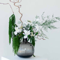 sculptural preserved botanical vase Haven Bloom Washi Bloom Riyadh