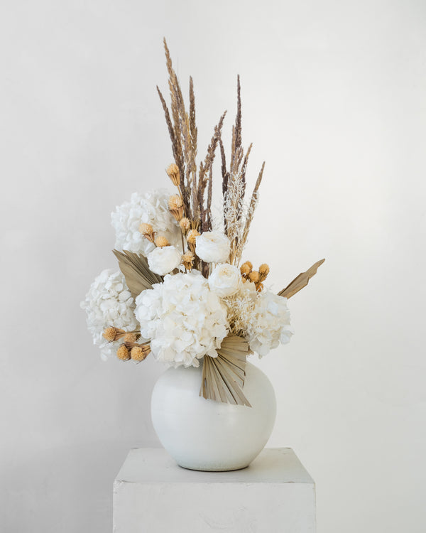 Ivory Meadow Vase
