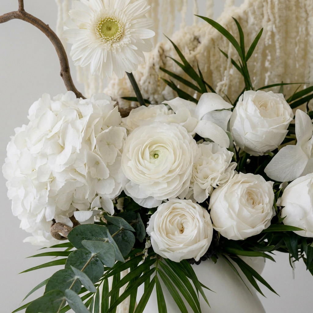 Ivory Hanging Garden