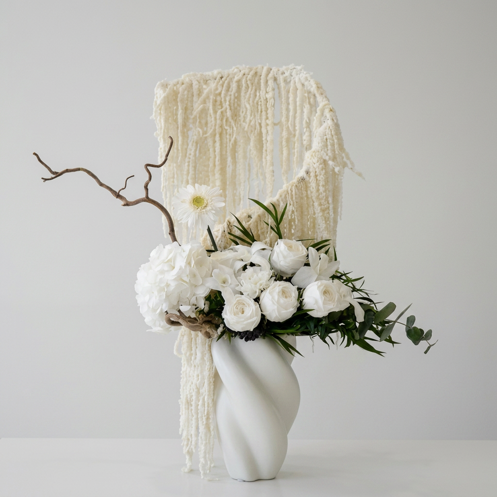 Ivory Hanging Garden