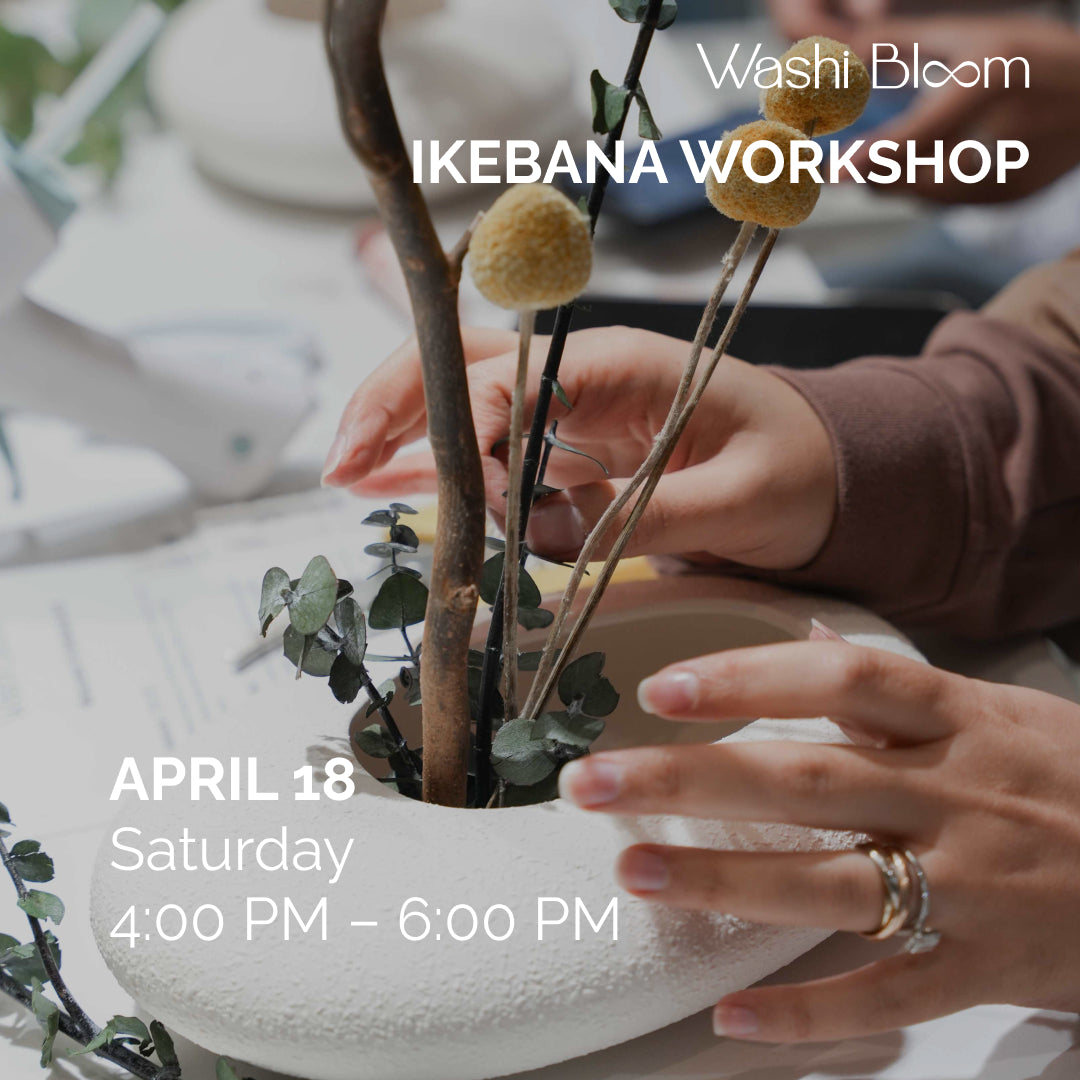 Ikebana Workshop Riyadh - April 18