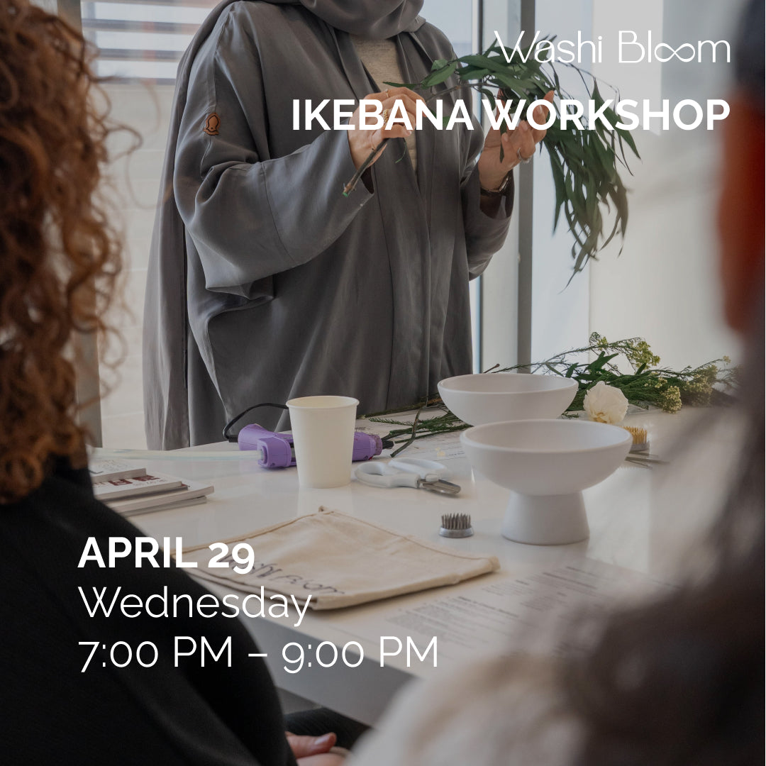 Ikebana Workshop Riyadh - April 29