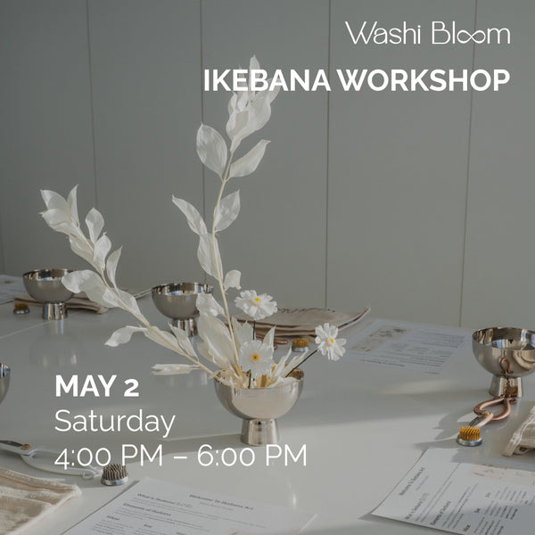 Ikebana Workshop Riyadh - May 2